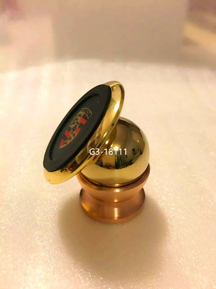 Magnetic car-mounted stand, creative mobile phone stand, magnetic 360-degree rotation, factory direct sales