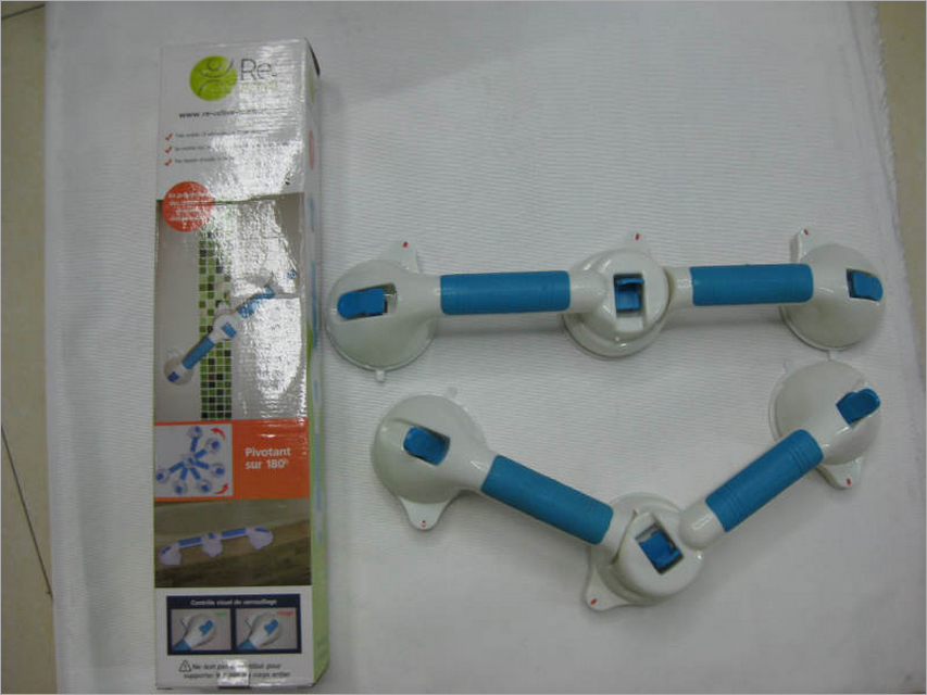 Supply wholesale bathroom handrail can rotate 180 degrees, bathroom non-slip handshake "with red and green safety light"