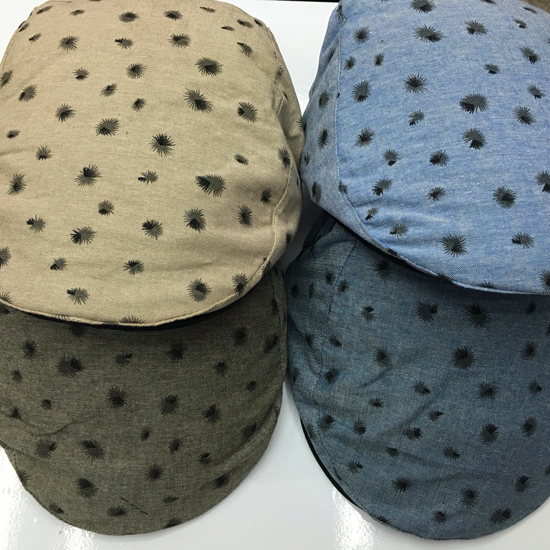 Authentic Cotton Denim Cap Outdoor Sports Beret Leopard Sunscreen Baseball Cap Point Fine Hat Industry