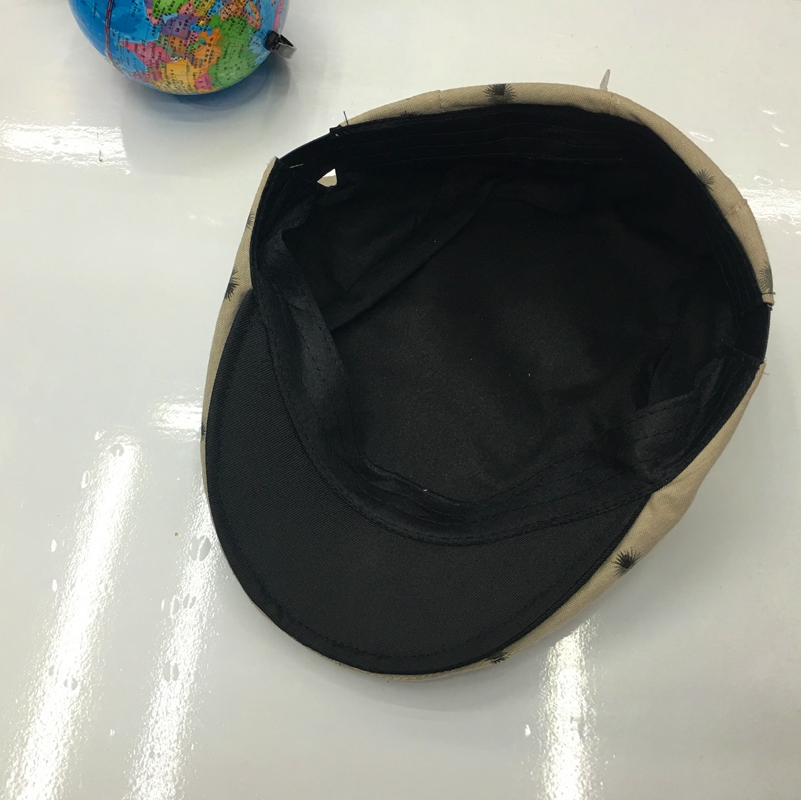 Authentic Cotton Denim Cap Outdoor Sports Beret Leopard Sunscreen Baseball Cap Point Fine Hat Industry Specification drawing