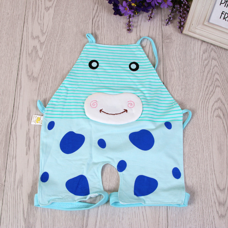 小甜鼠有脚白底肚兜防止着凉婴儿用品细节图