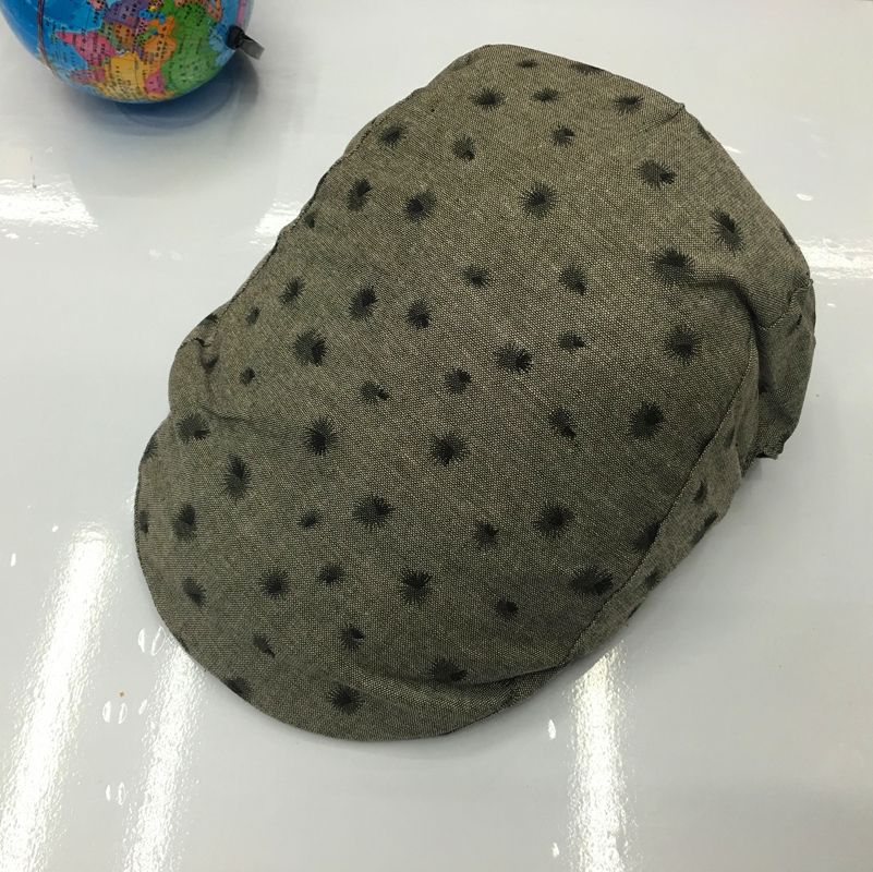 Authentic Cotton Denim Cap Outdoor Sports Beret Leopard Sunscreen Baseball Cap Point Fine Hat Industry Application Scenario