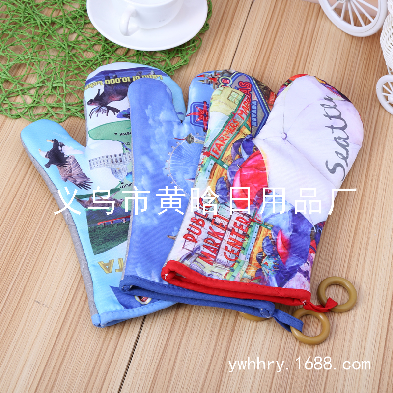 【LOVELY HOME】【持嘉】隔热手套厂家直销微波炉手套 厨用防烫手套微波炉手套防烫手套