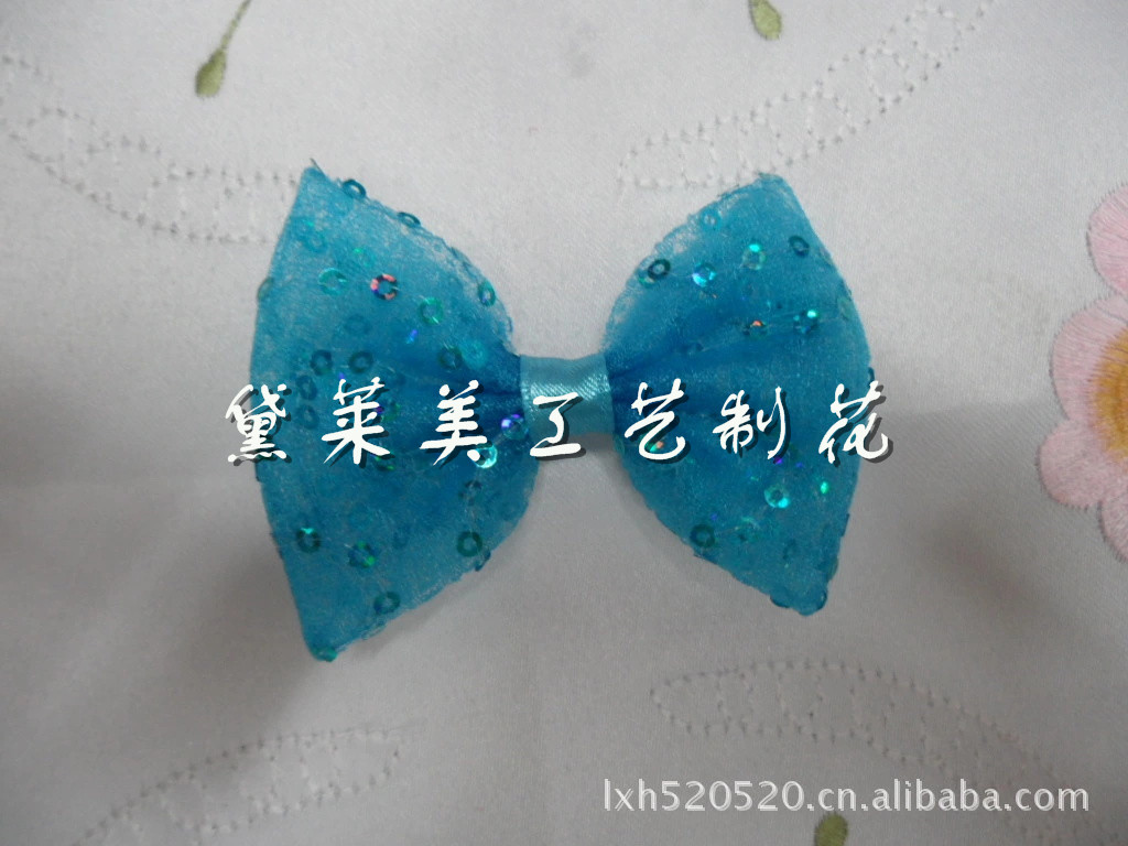纱平结，手工花蝴蝶结产品图