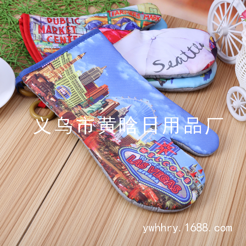 防烫手套硅胶/微波炉隔热/促销品细节图