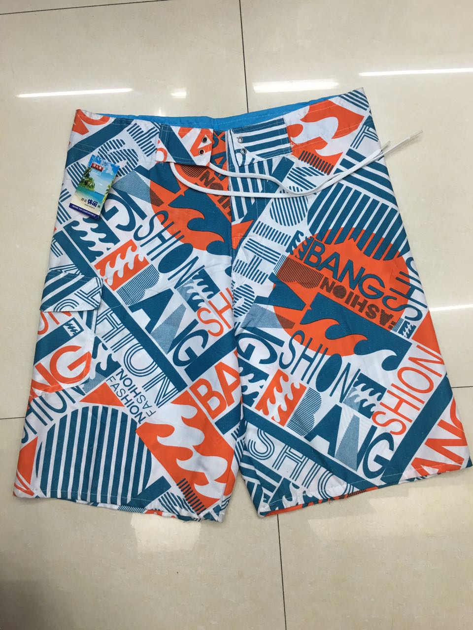 Wave Dance Flat Pocket Beach Pants details Picture