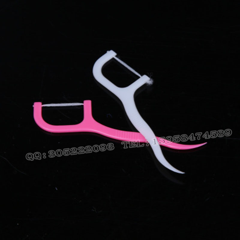 Plastic Dental Floss Box 50 Disposable Teeth Cleaning Tools Application Scenario