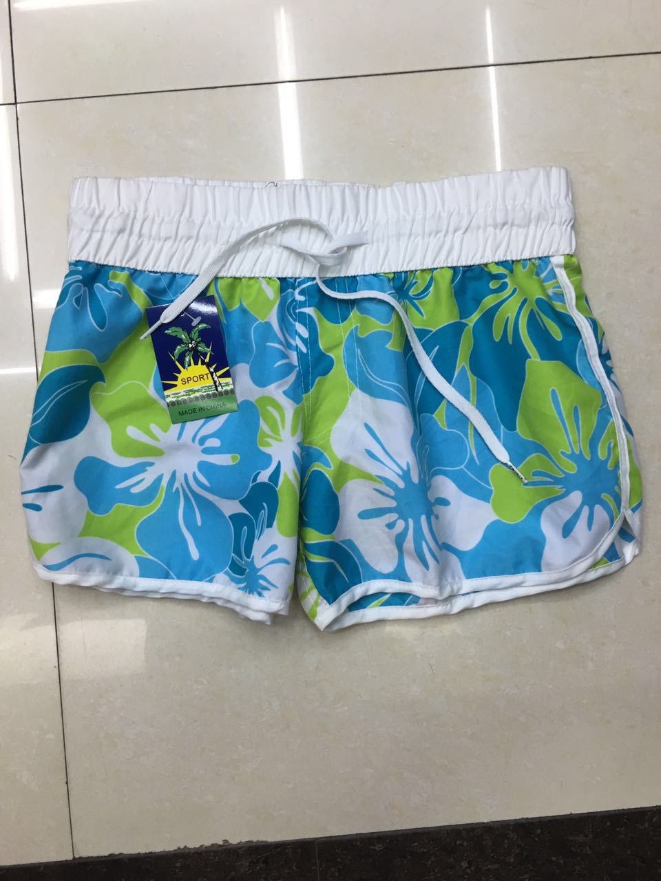 Korean Version Of Loose Cotton Plus Size Sports Shorts Women's Summer Slimming Hot Pants Casual Home Beach Pants Specification drawing