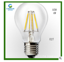 LED filament lamp 2W4W6W8WLED tungsten filament bulb A60 A50