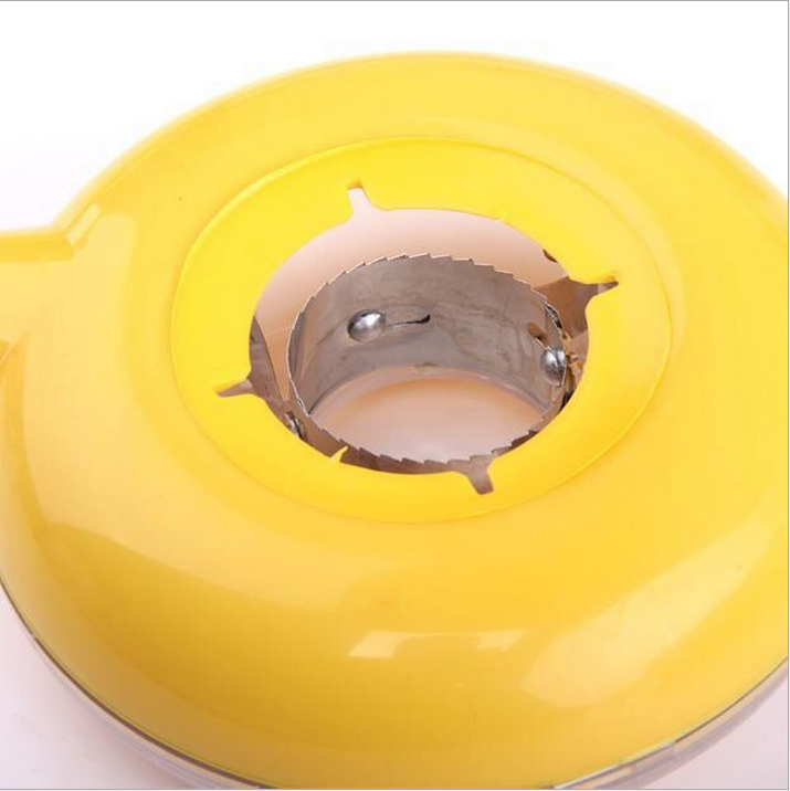 Convenient and creative home circular corn harvester, corn thresher, corn peeler, corn planer