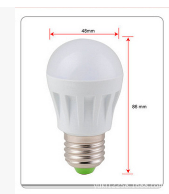 مصابيح مطاطية بلاستيكية من طراز LED 3 5 7 9 12W