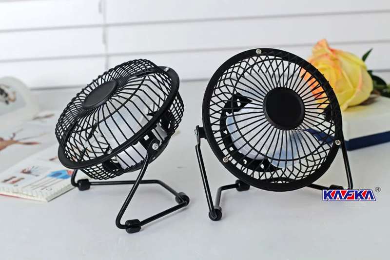 Wrought iron charging fan /USB Mini fan /4 inch wrought iron fan Application Scenario