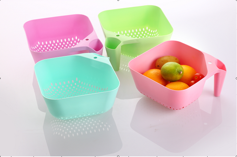 热销外贸内贸多功能方形沥水篮