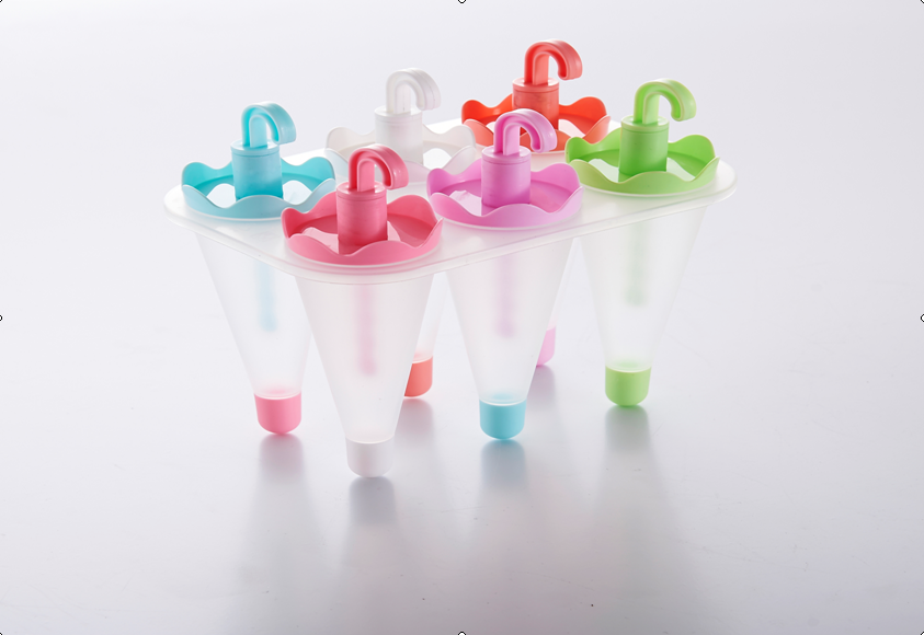 Direct foreign trade and domestic trade Popsicle mold, small umbrella 4 for 3 Popsicle mold, round 6 for 3 ice mold