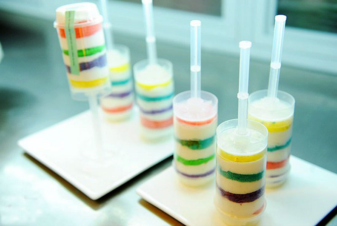 Food thruster push cake pop cone