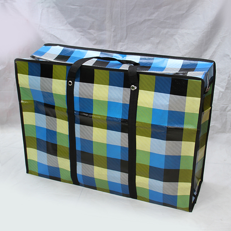 Environment-friendly thickened waterproof woven bag, non-woven shopping bag. Storage bags. Open pockets thumbnail