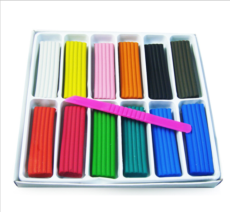 橡胶泥/红盒/12色产品图