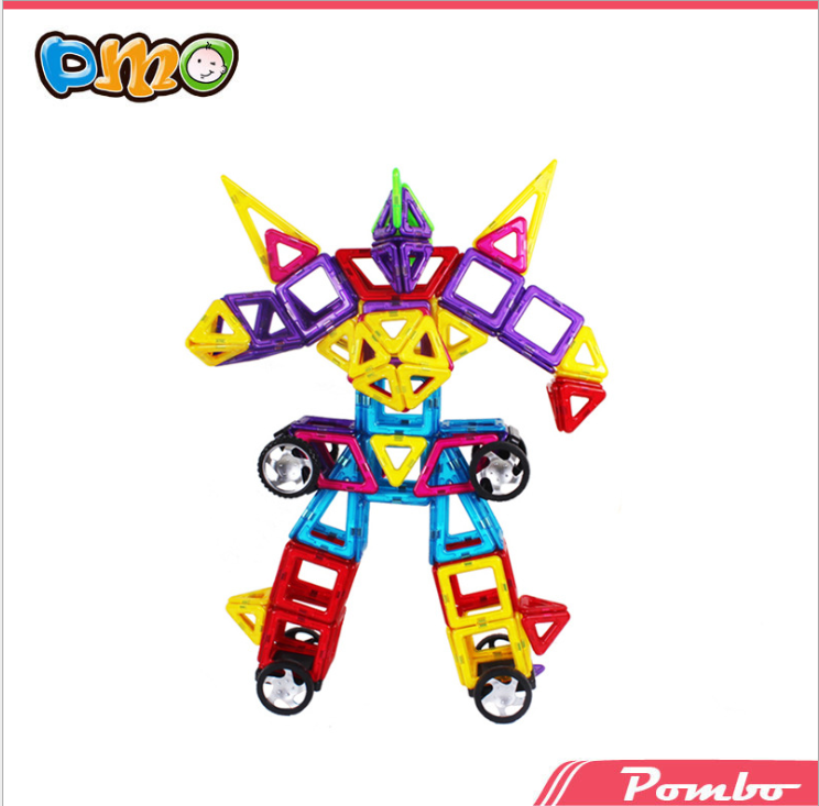 diy积木造型 百变提拉磁力积木磁力片玩具20片 早教 益智产品图