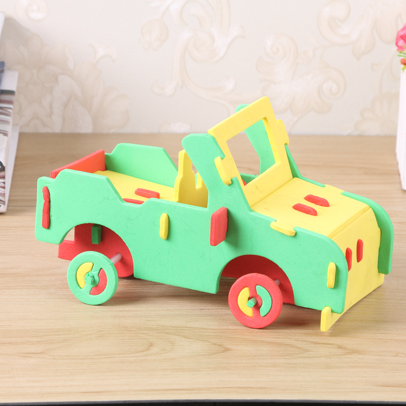 DIY手工制作 汽车模型