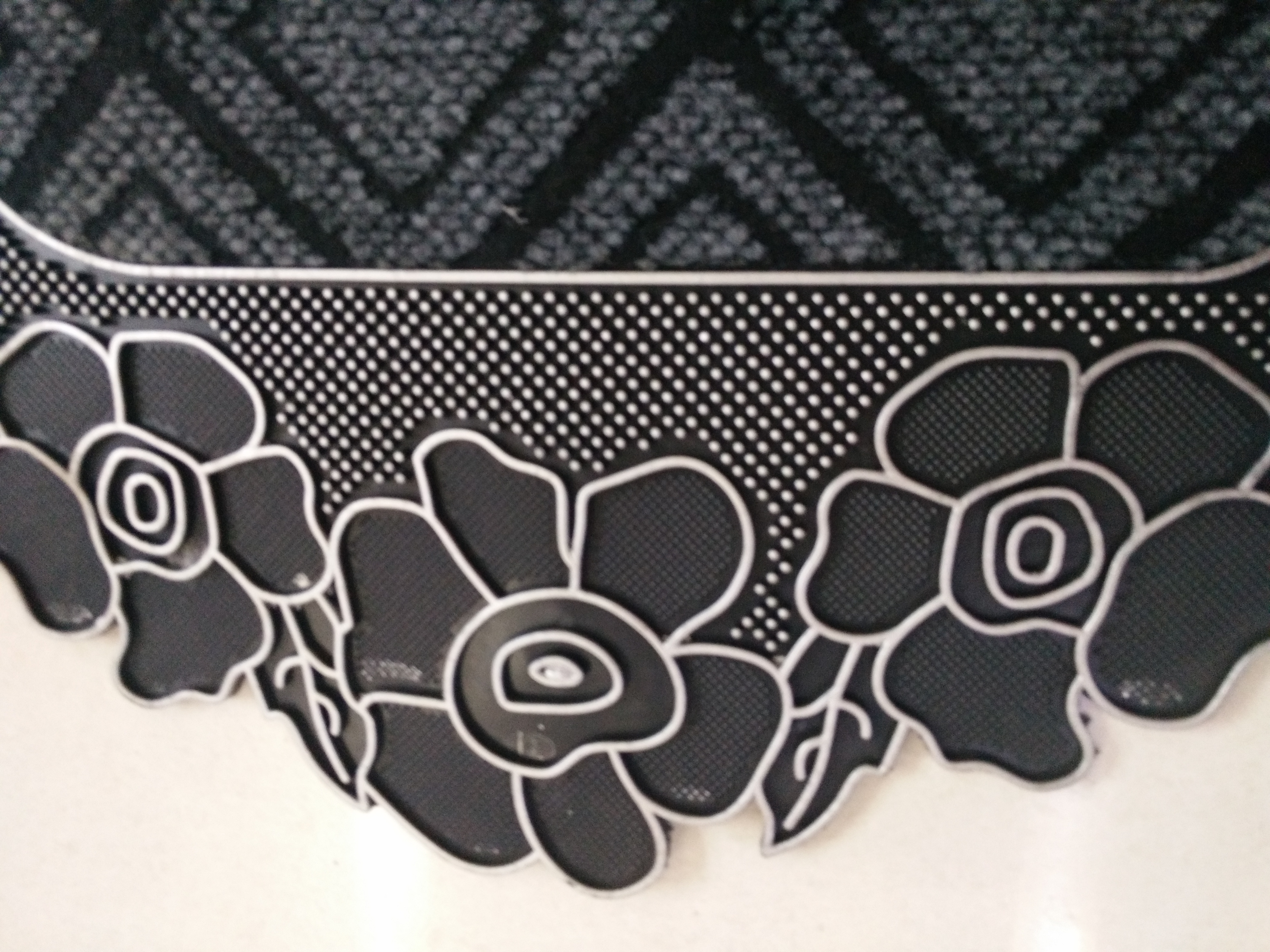 欧式橡胶地垫门垫 入户玄关客厅脚垫地垫厨房防滑垫厂细节图