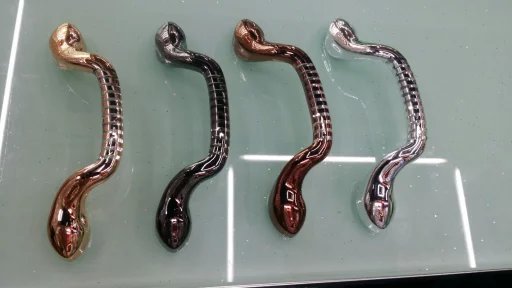 Door handle for drawers, wardrobes, cabinets, trays, European-style door handles