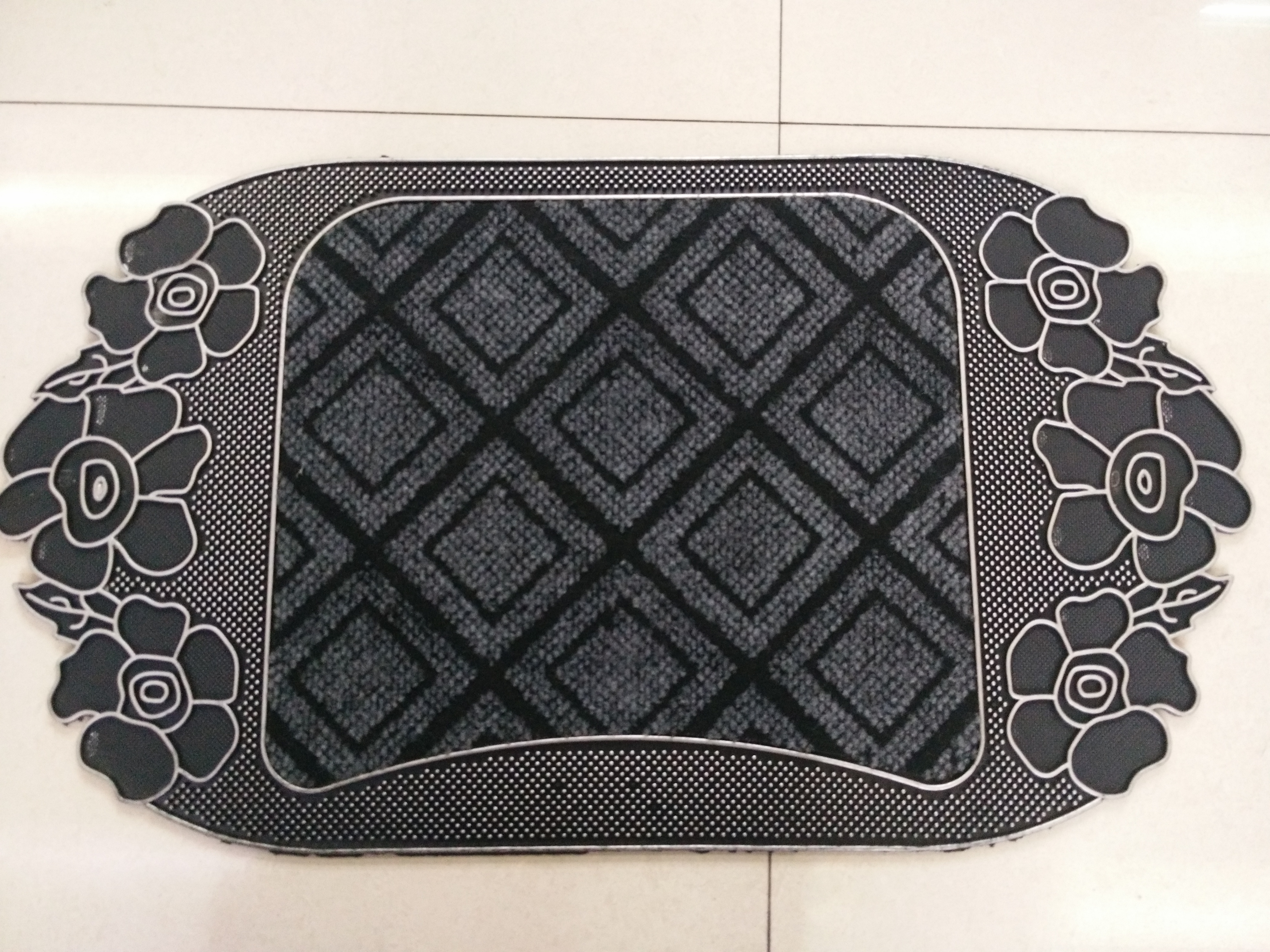 橡胶地板实物图