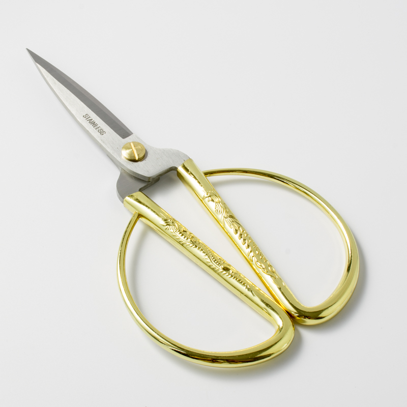 YL1601-1# Dragon and Phoenix Scissors Large Household Wedding Sewing Scissors