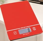 Direct wholesale AM-B13L ultra thin touch all tempered glass household kitchen scale electronic scale