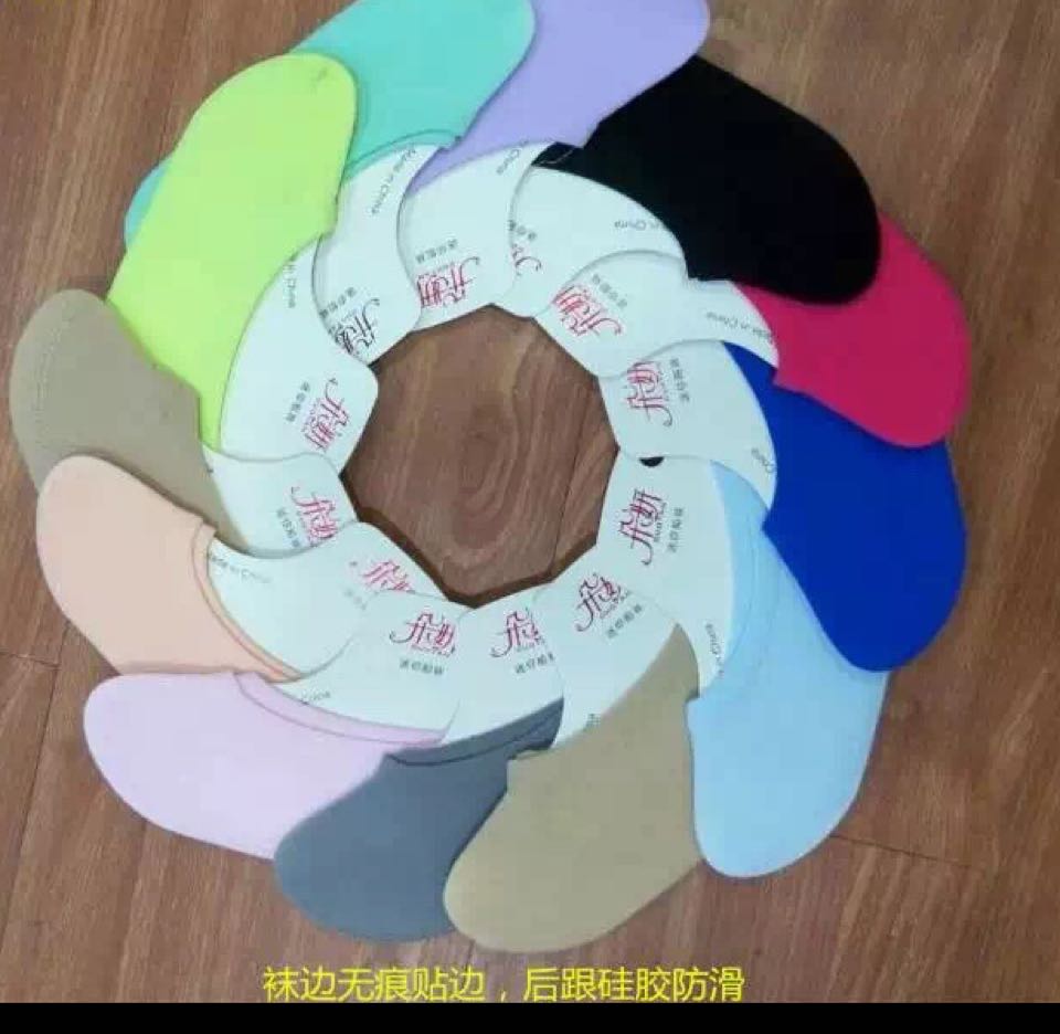魔术袜 春夏秋季船袜女低帮糖果隐形短丝袜硅胶防滑浅口袜隐形袜