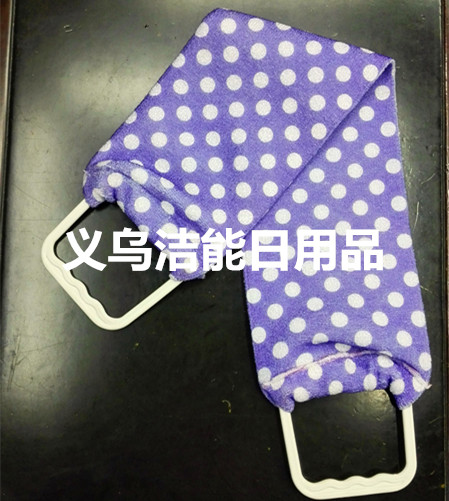 厂家直销！印花洁肤拉背条，搓澡巾、洗澡巾搓澡手套批发！