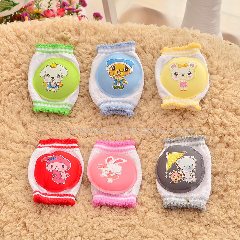 Junnan Baby anti-fall knee pads and elbow guards are essential baby walking products with prints
