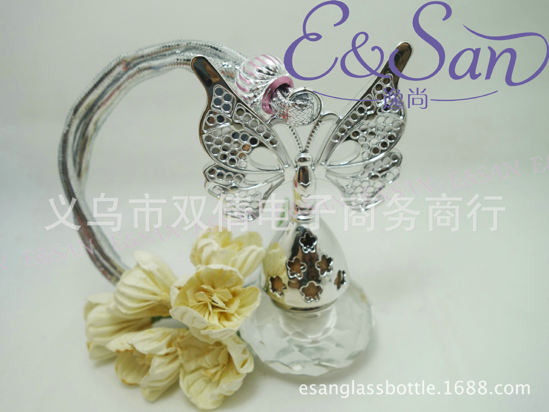 批发FMS022-3ML水晶挂件香水空瓶精品挂件