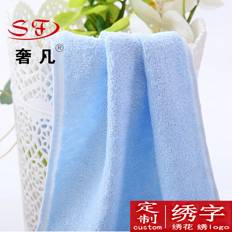 Customized logo for Chenglong Hotel supplies, export outdoor household towels, towel wholesale, sports towels, pure cotton Specification image