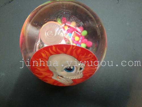 6.5水晶球 弹力球 闪光球 环保 水球 闪光大球细节图