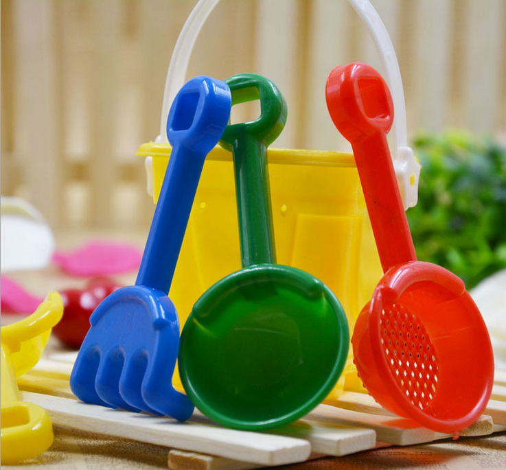 Colorful creative beach candy plastic box details Picture
