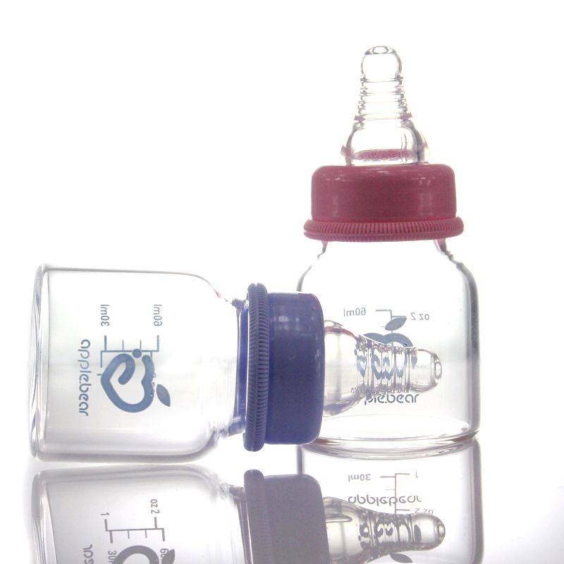 Apple Bear Yiwu Baby Bottle Manufacturer Standard Mouth Glass Bottle Wholesale 60Ml Application Scenario