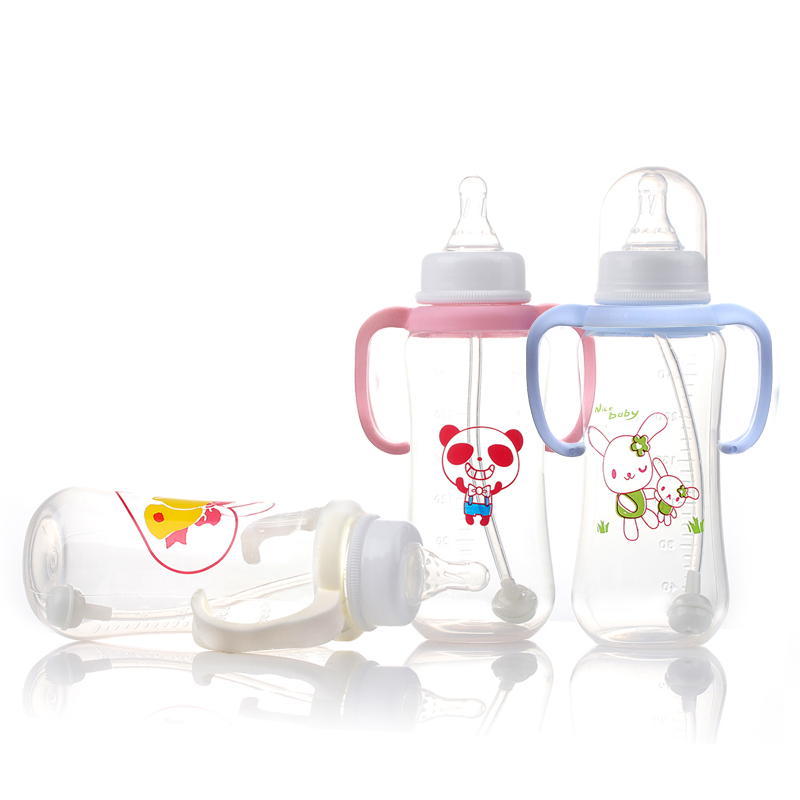 Xm-001 280Ml Standard Mouth Pp Baby Bottle Customized details Picture