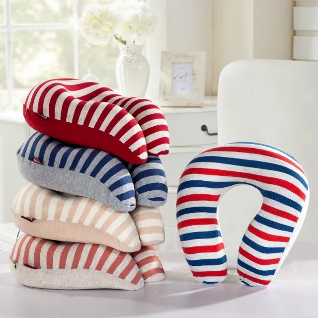 All-cotton memory pillow, cervical pillow, U-shaped pillow, bedding