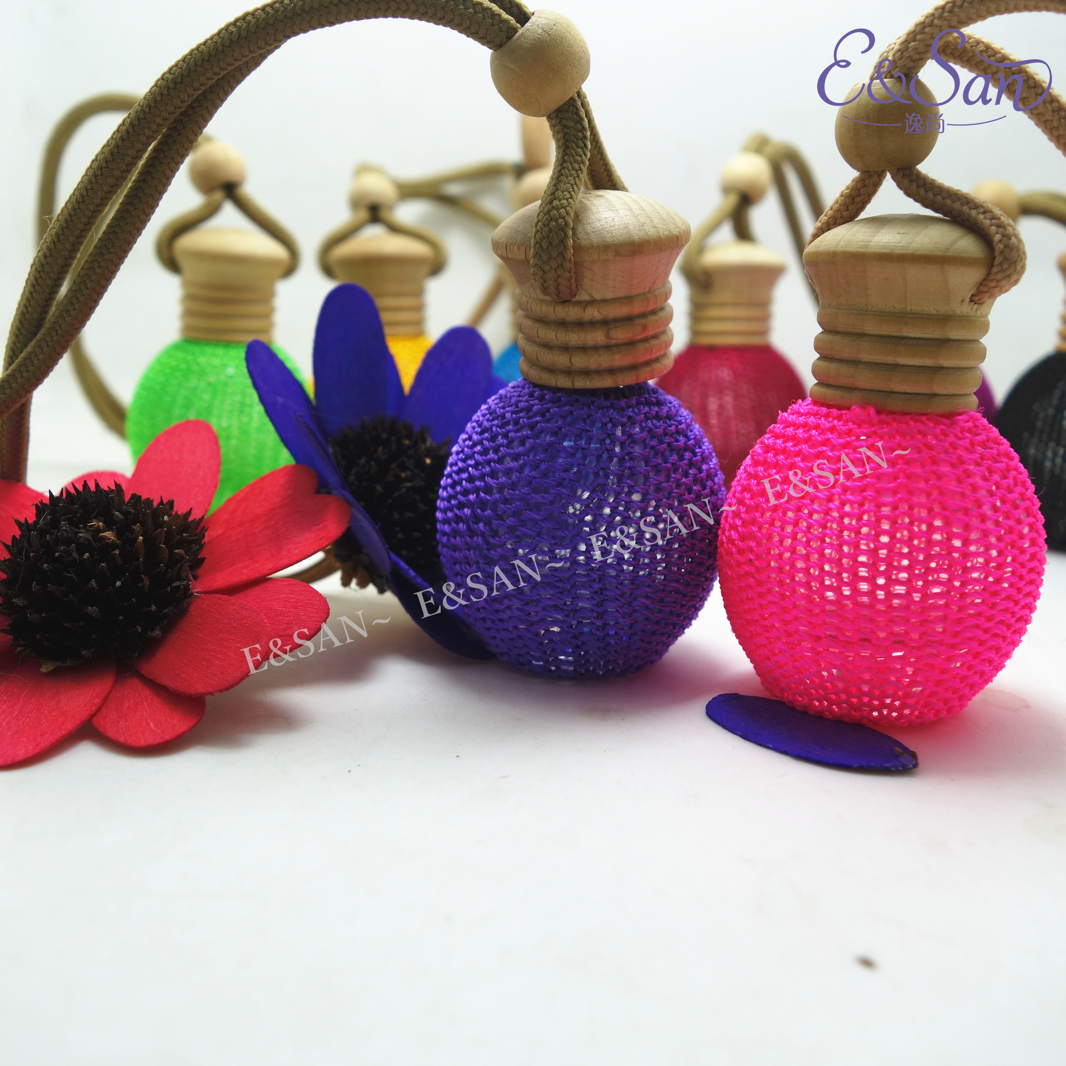 FMS802-15ML汽车挂件香水精品挂件玻璃化妆品空瓶