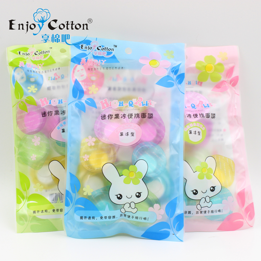 Enjoy the cotton bar jelly color fans will bring face film to uncover the speed with no container 12 granules/bag thumbnail