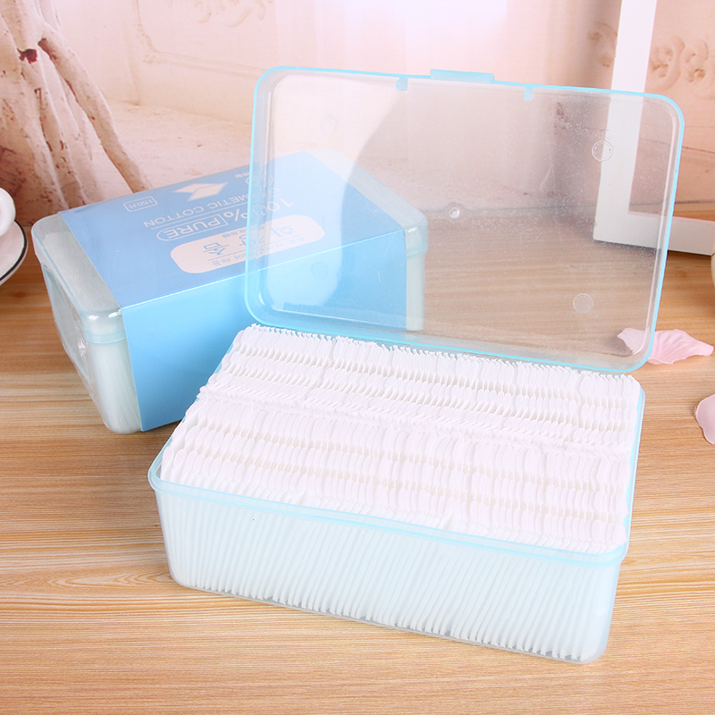 Top - grade 150 - piece box super soft - pressed cotton makeup cleaning makeup remover cotton beauty makeup tools custom