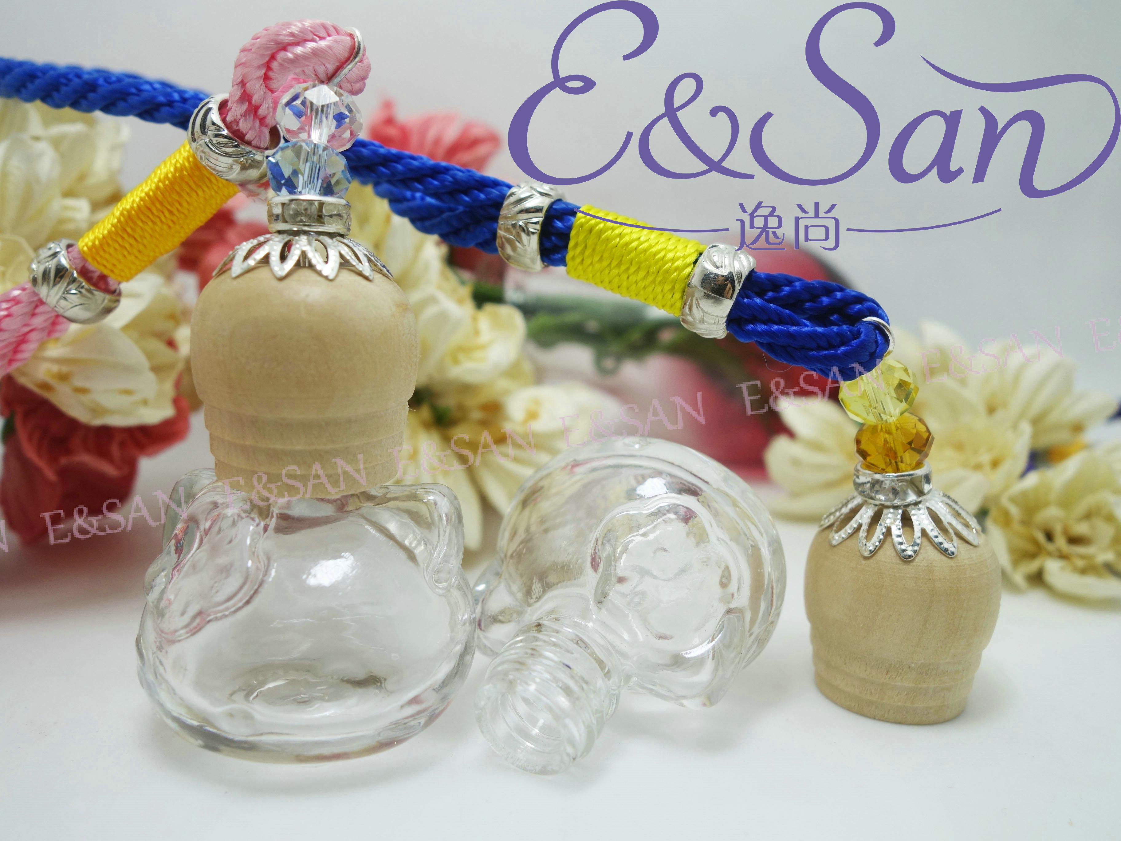 FMA877-5ML精品汽车挂件玻璃香水瓶细节图