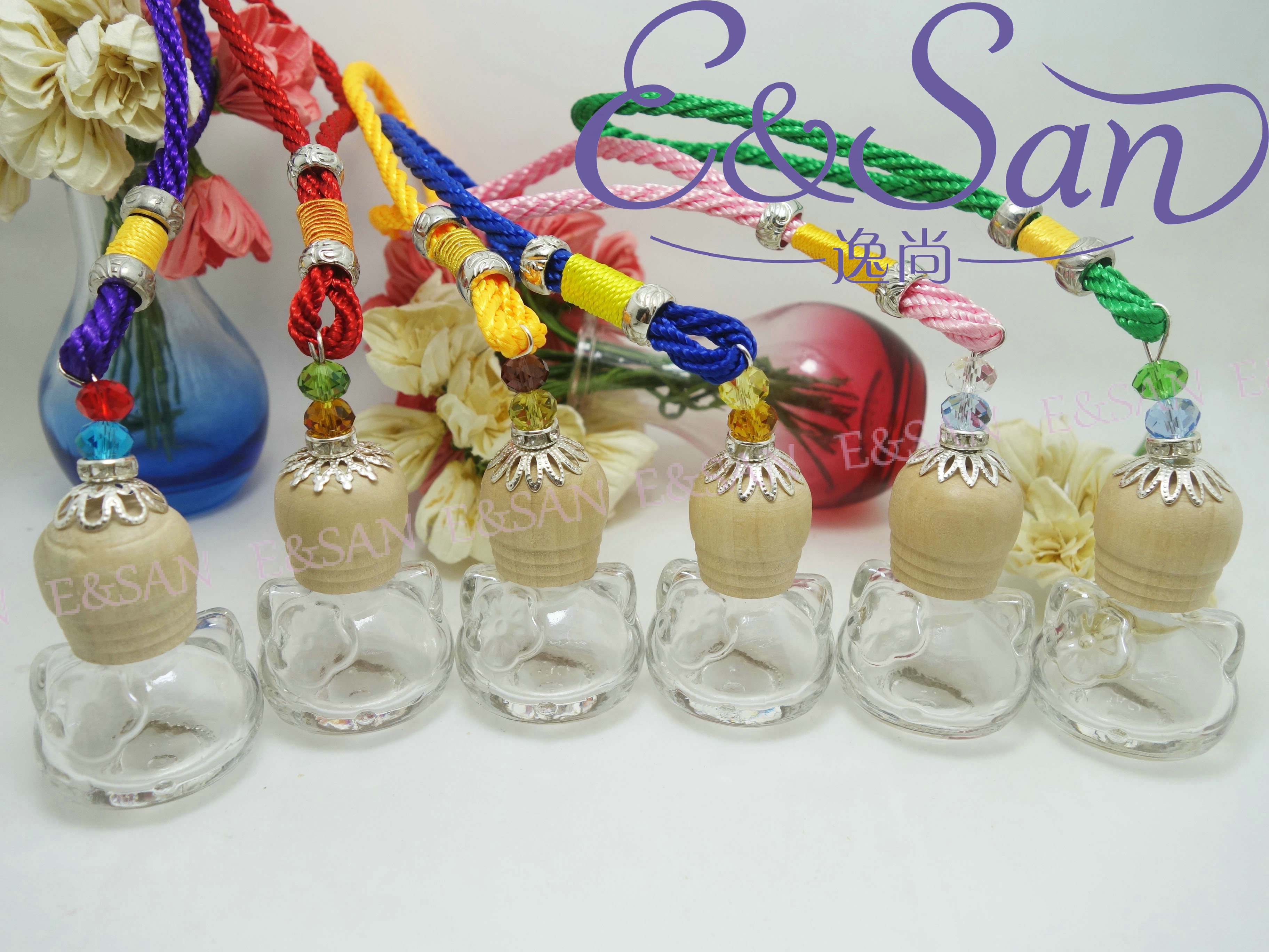 FMA877-5ML精品汽车挂件玻璃香水瓶