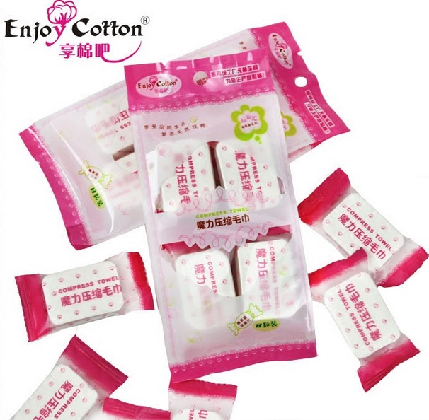 Enjoy Cotton Magic compressed towel pure Cotton beauty towel