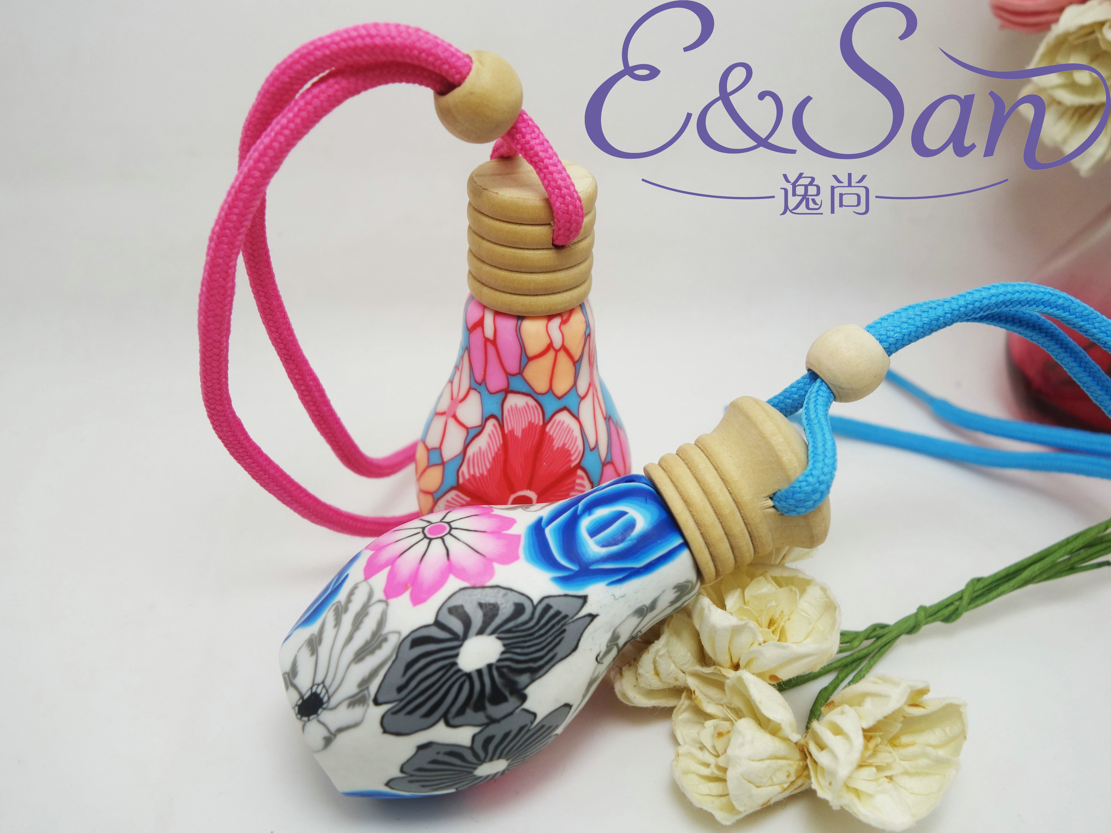 RG29-10ML花瓶形汽车挂件/香水瓶/玻璃瓶/空瓶子产品图