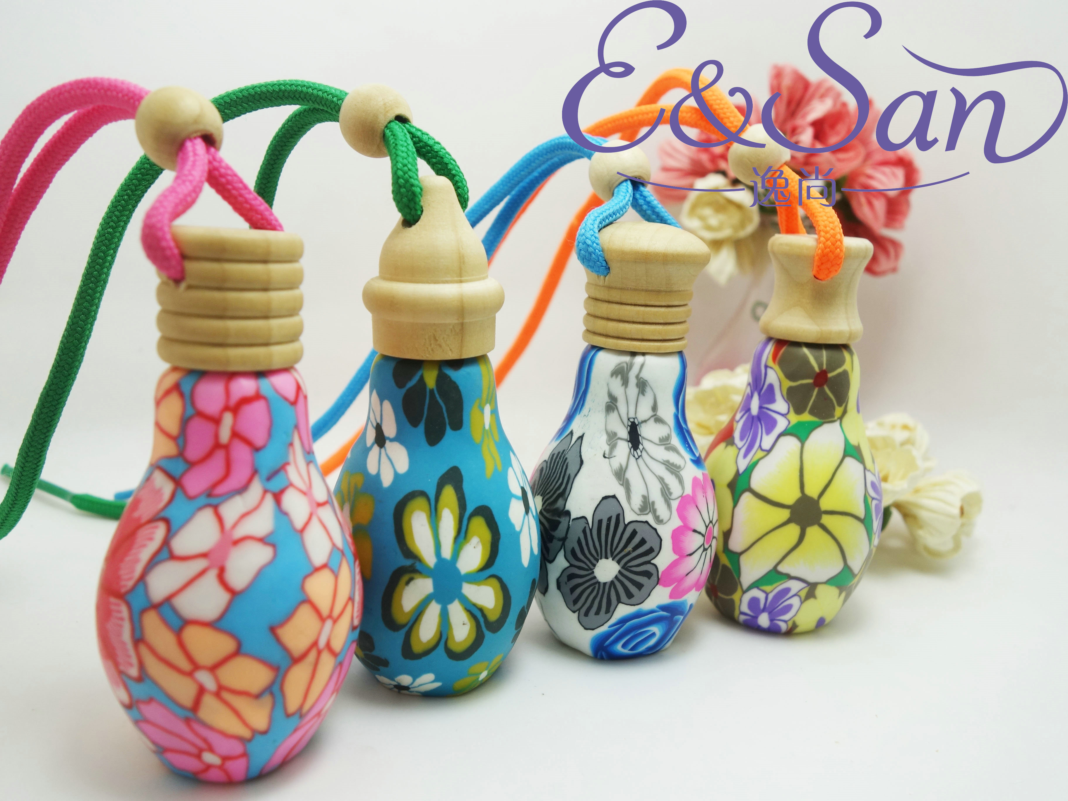 RG29-10ML花瓶形汽车挂件/香水瓶/玻璃瓶/空瓶子