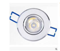 LED ceiling light Down light spot light 1W highlight large lens