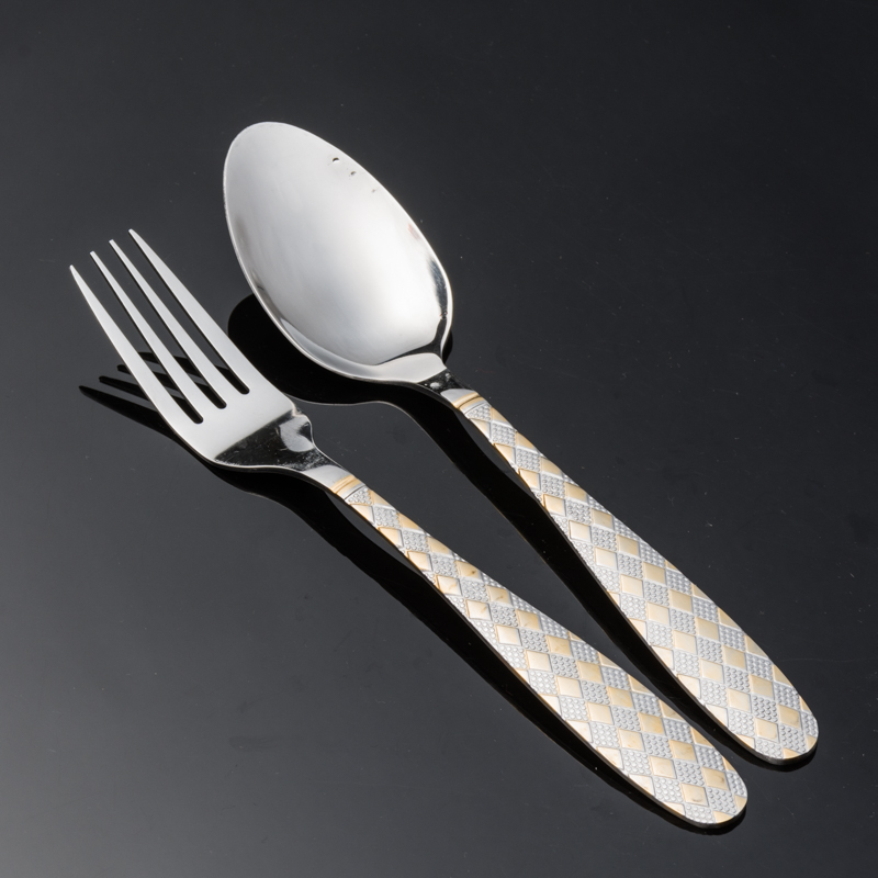 High-end stainless steel thickened steak Western-style knife, fork and spoon set gift home