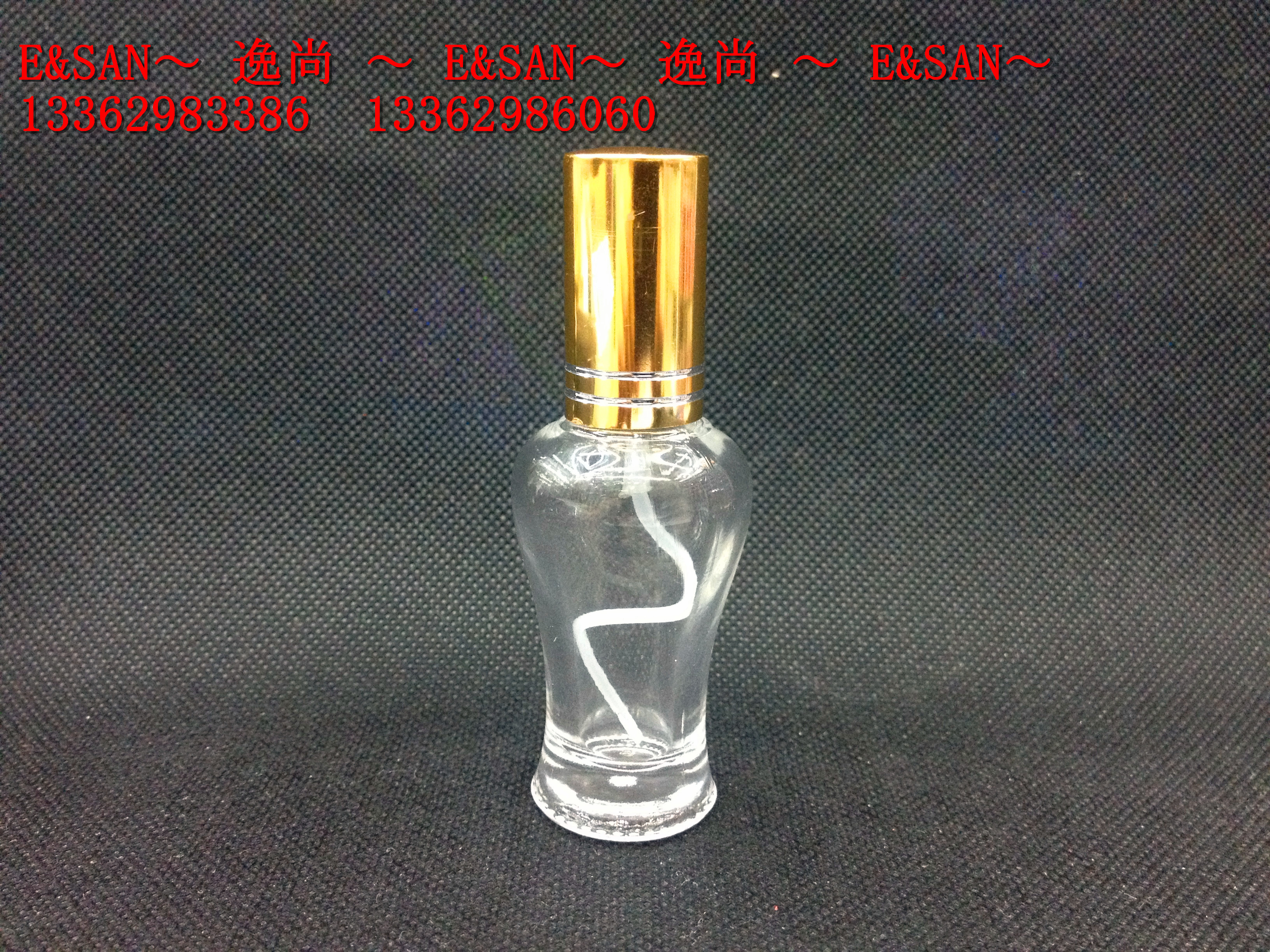 批发FX113-10ML透明喷雾玻璃空瓶子/分装瓶产品图