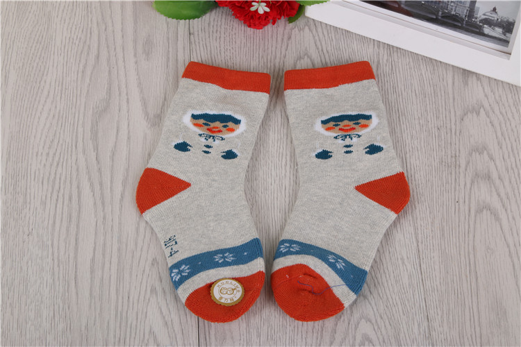 Cherrybaby wool ring thickened baby socks Baby socks 100% cotton cute baby socks